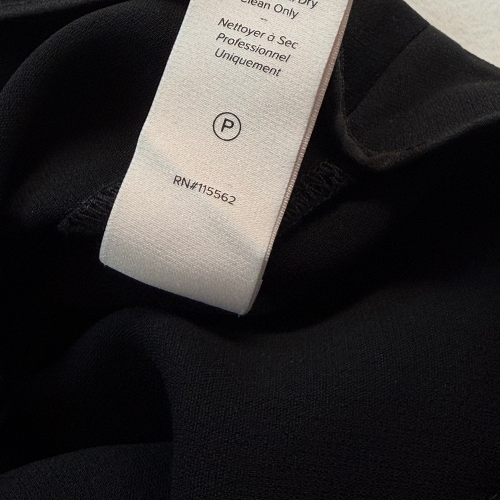 Cinq à Sept Flat Front Black Flared Dress Pants Size 10 - Picture 10 of 10